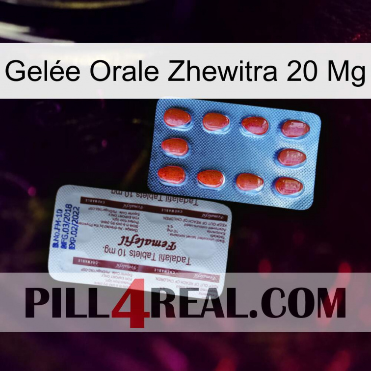 Gelée Orale Zhewitra 20 Mg 36
